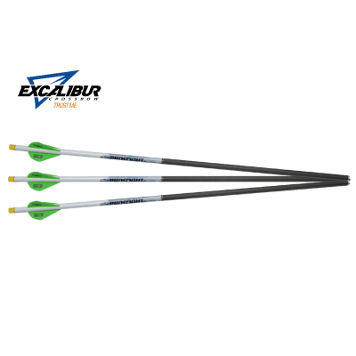 (Bild für) Excalibur Proflight Armbrust Bolzen mit Leuchtnocke (3er Pack)