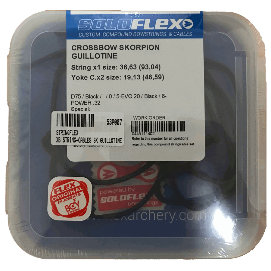 (image for) Flex Archery Soloflex String & Cable Kit for Guillotine X *SALE*