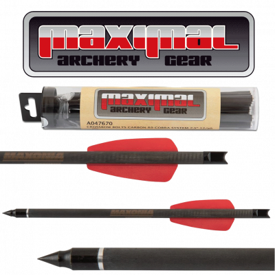 (Bild für) Maximal Carbon Bolzen 7,5" für Cobra System R9/RX (12er Pack)