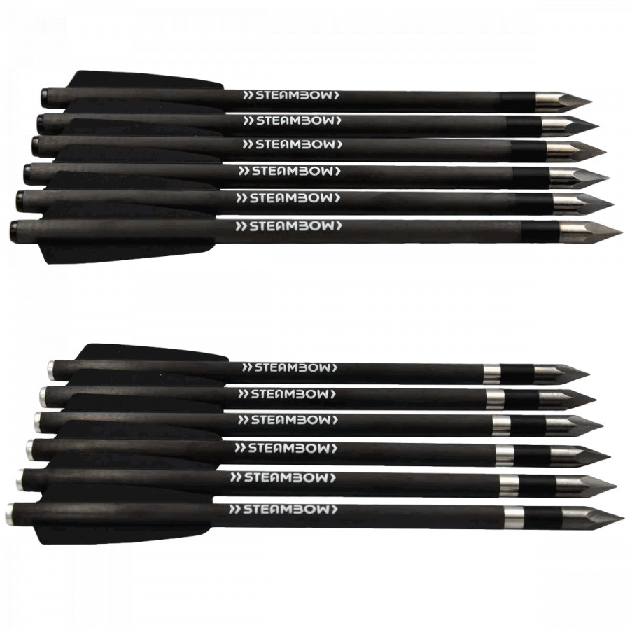 Steambow AR-Series Carbon Bodkinpfeile Bolzen (6er Pack) (Bild für) Steambow AR-Series Carbon Bodkinpfeile Bolzen (6er Pack)