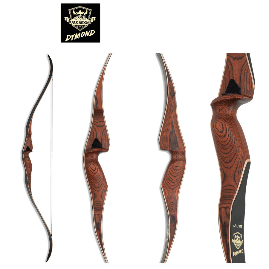 (image for) Oak Ridge Dymond "Classic" One Piece Hunting Recurve Bow 62"