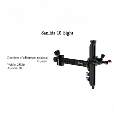 (Bild für) Sanlida Mircale 10 Premium Recurve Target Package RH 68" 32lbs *EINZELSTÜCK*