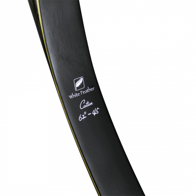 (image for) White Feather Catan One Piece Hunting Recurve 62"