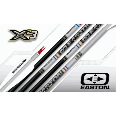 (image for) Easton X23 Aluminium Shaft Model 2020 "two tone" (x12)
