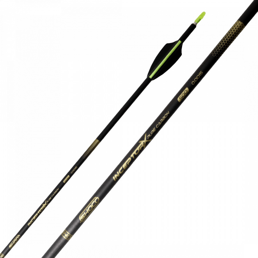 Shocq Inceptor X (±0.0015) Carbon Fertigpfeil mit Vanes (4.2) (Bild für) Shocq Inceptor X (±0.0015) Carbon Fertigpfeil mit Vanes (4.2)