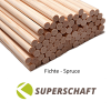 (Bild für) Superschaft Holzschaft Fichte 32" tapered (12er Pack)