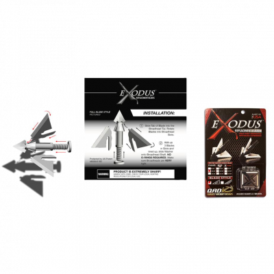 (Bild für) QAD Exodus Broadheads Ersatzklingen (9er Pack)