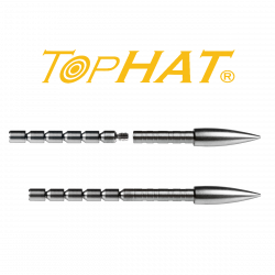 (image for) TopHat .166" SL Convex DWAC break-off Glue-in Point