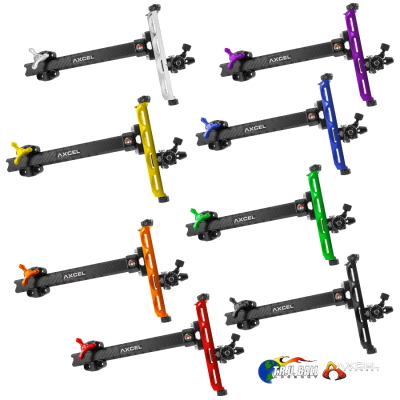 Axcel Achieve XP UHM Carbon Bar Recurve 9" Visier (Bild für) Axcel Achieve XP UHM Carbon Bar Recurve 9" Visier