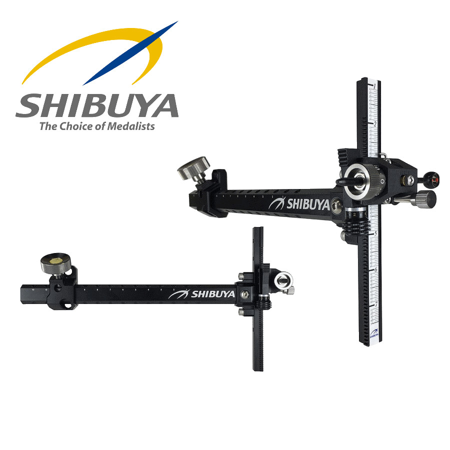 (Bild für) Shibuya Dual Click Recurve Visier (schwarz)