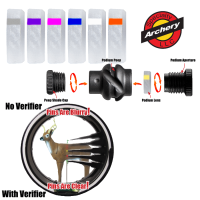 (Bild für) Specialty Archery Podium Verifier Linse