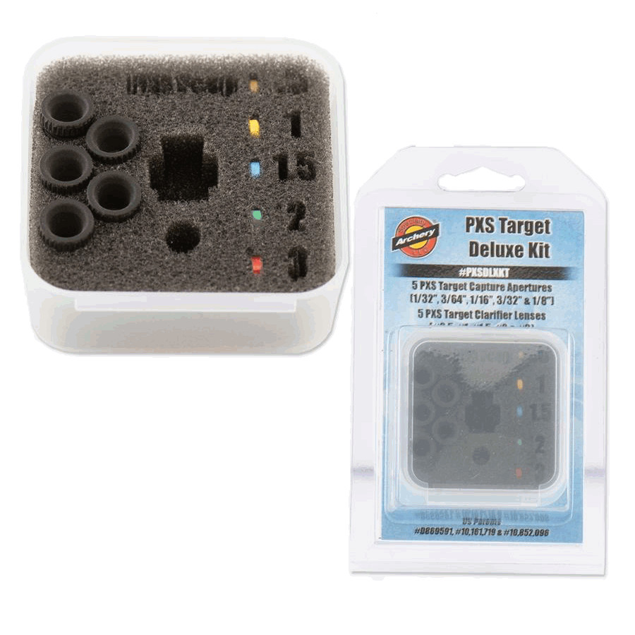 Specialty Archery PXS Target Deluxe Aperture & Clarifier Kit (Bild für) Specialty Archery PXS Target Deluxe Aperture & Clarifier Kit