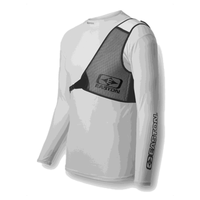 (image for) Easton Diamond Chest Guard (black/white)