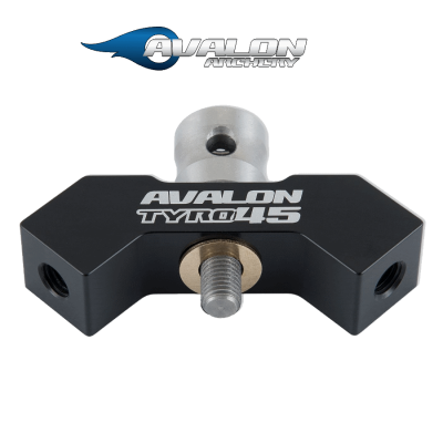 (Bild für) Avalon Tyro V-Bar 45° Aluminium (schwarz)