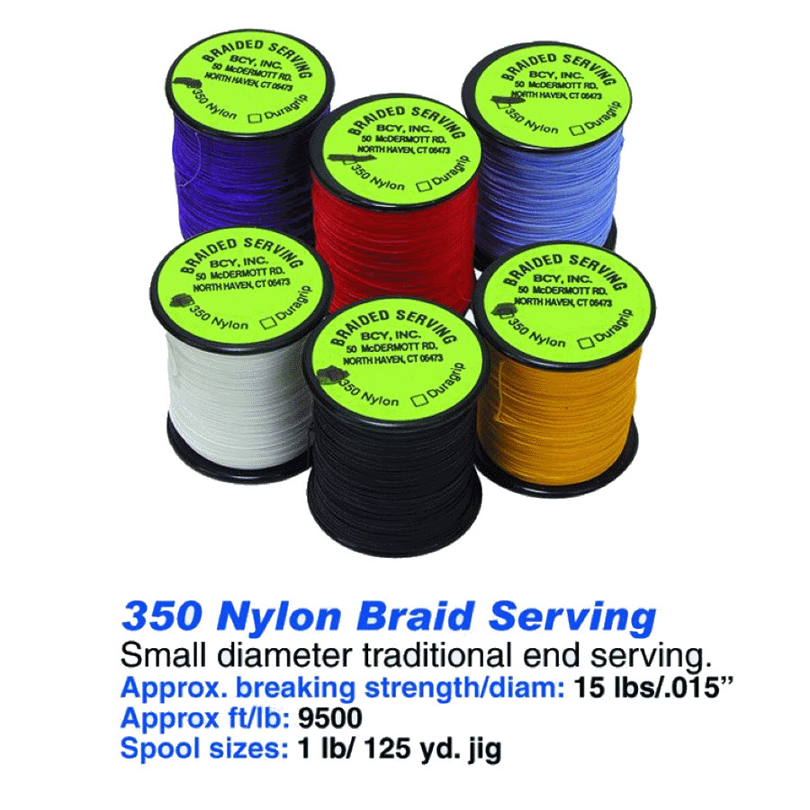 (Bild für) BCY 350 Nylon Wickelgarn (geflochten)