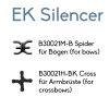 EK Archery String Silencer Sehnen-Geräuschdämpfer (6er Pack) (Bild für) EK Archery String Silencer Sehnen-Geräuschdämpfer (6er Pack)