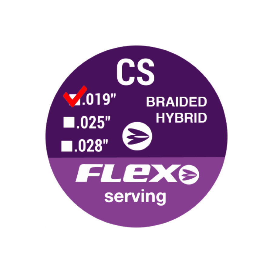 (image for) Flex Archery Carrera S-19 Serving (hybrid/braided)