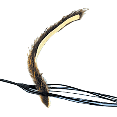 (image for) White Feather Bowstring Silencer (2/pk)