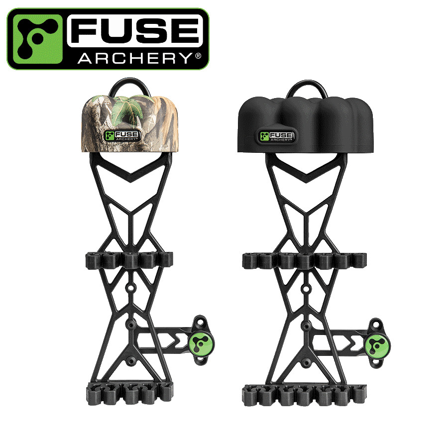 (Bild für) Fuse Maxxis Quick Detach Bogenköcher schwarz für 4 Pfeile *SALE*