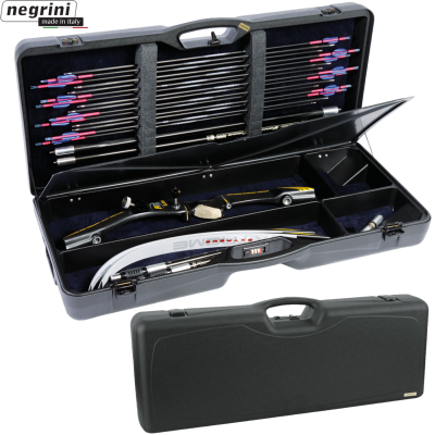 (Bild für) Negrini 4660 Professional Recurve Bogenkoffer mit Rädern