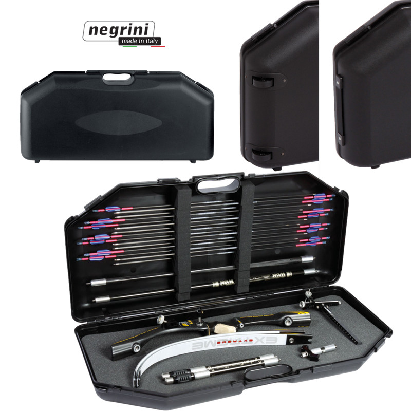 Negrini 4660SEC-R Economy Recurve Bogenkoffer mit Rädern (Bild für) Negrini 4660SEC-R Economy Recurve Bogenkoffer mit Rädern