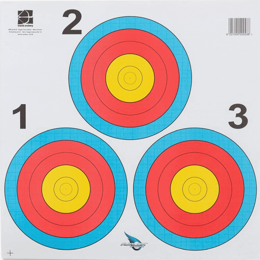 (Bild für) Auflage WA/FITA Vegas 3-Spot 40cm (Universal)