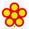 Danage 6-Spot Trainingsauflage mit Scoreboard (Bild für) Danage 6-Spot Trainingsauflage mit Scoreboard