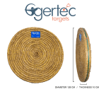(Bild für) Egertec Strohscheibe 128cm (10cm dick)