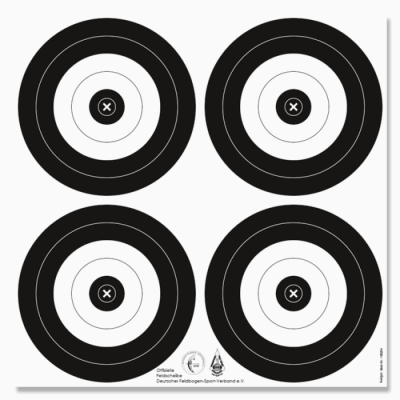 (Bild für) Krüger IFAA Feld-Auflage 20cm 4-Spot *verstärkt*