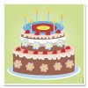 (Bild für) Krüger Bogen-Glücksscheibe Geburtstag