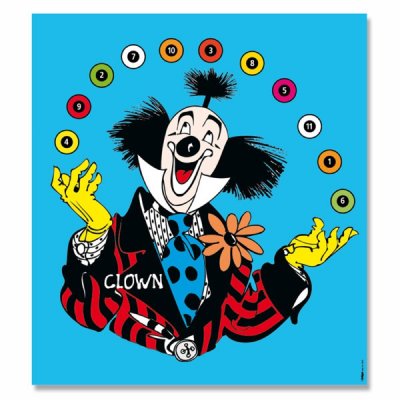 (Bild für) Krüger Bogen Spaßauflage Clown
