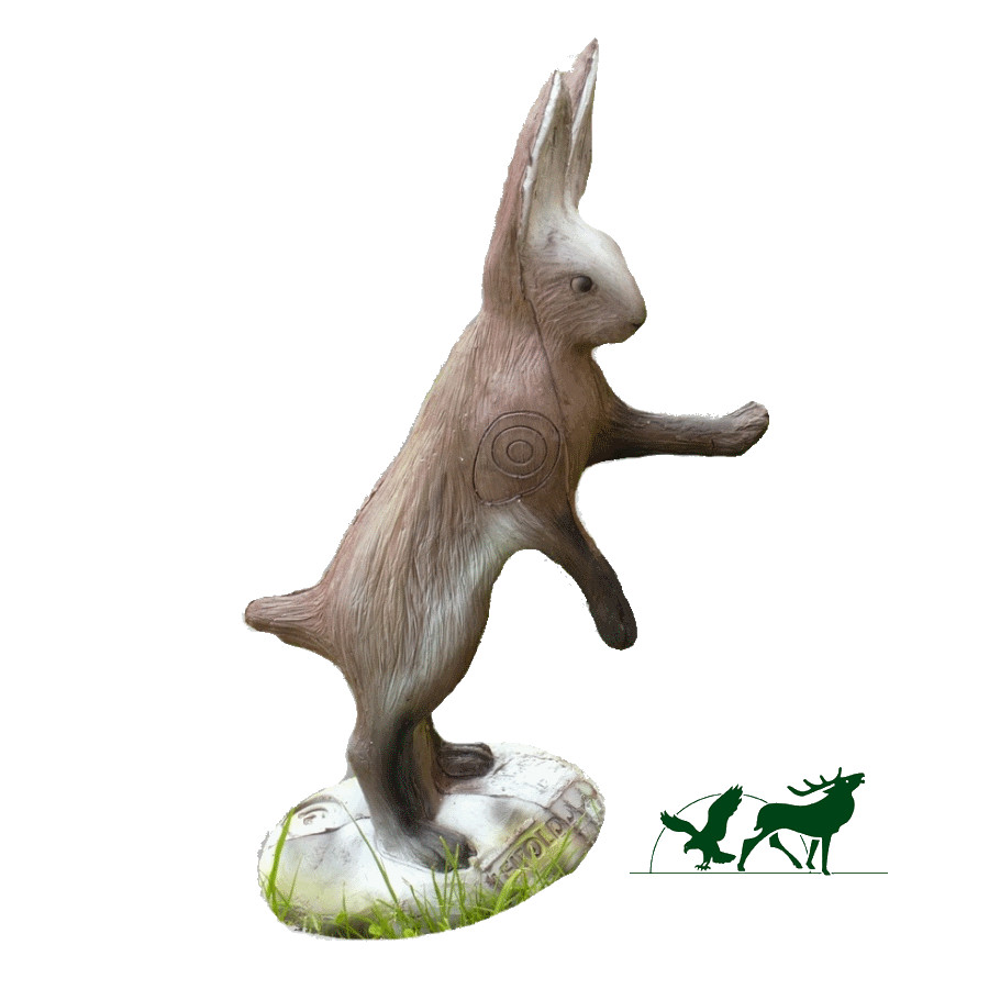 (Bild für) Leitold 3D-Ziel Feldhase aufrecht stehend