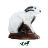 Leitold 3D-Ziel Schneehase sitzend (Bild für) Leitold 3D-Ziel Schneehase sitzend