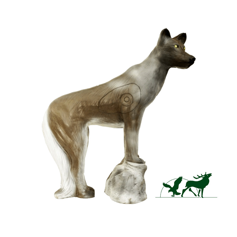 (image for) Leitold 3D-Target Wolf on stone