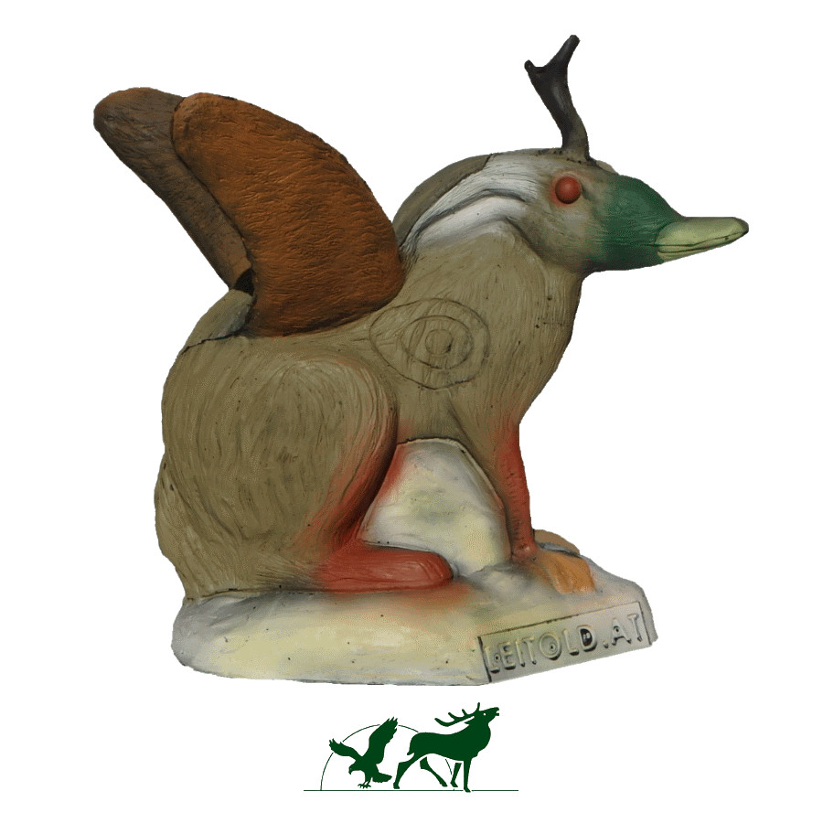 Leitold 3D-Ziel Wolpertinger natur (Bild für) Leitold 3D-Ziel Wolpertinger natur