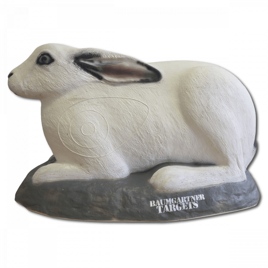 (image for) Baumgartner 3D Targets Snow Hare (bedded)