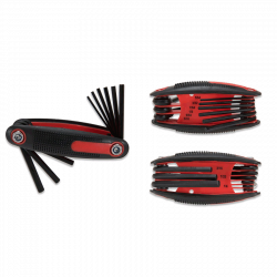 (Bild für) Maximal Fold Up Grip Inbusschlüssel "Gorilla Grip" zöllig
