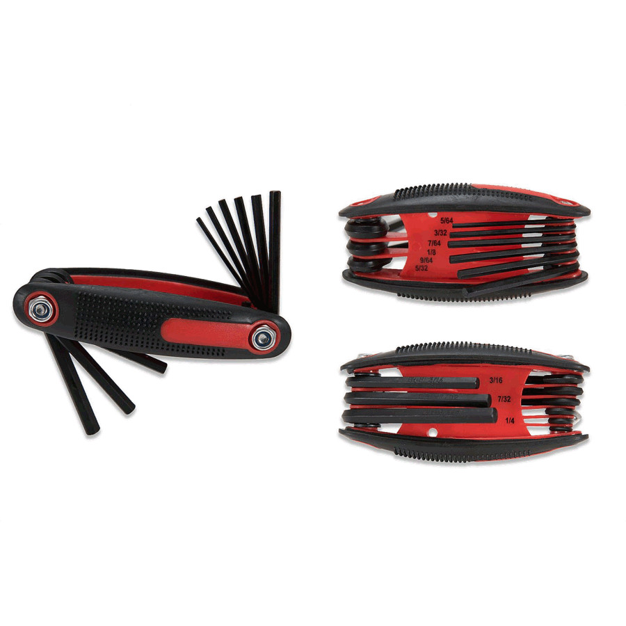 (image for) Maximal Fold Up Grip Imperial Allen Key "Gorilla Grip"