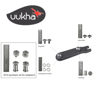 (Bild für) Uukha ILF Schraubensatz für Formula Adapter (Paar)