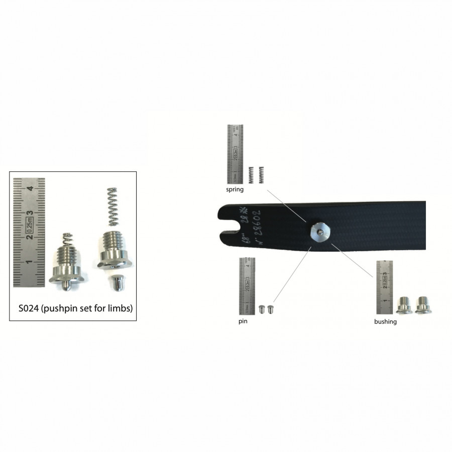 (image for) Uukha ILF Pushpin Set for S-Curve Limbs (pair)
