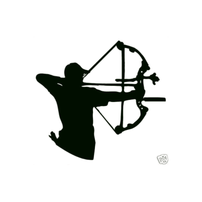 (image for) ArcTec Sticker Compound Archer (male or female)