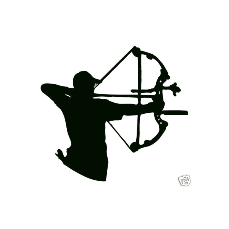 (image for) ArcTec Sticker Compound Archer (male or female)