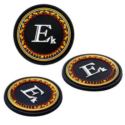 (image for) EK Archery PVC Hook & Loop Patch (Adder, Revo, EK Logo, Bubble Tea)