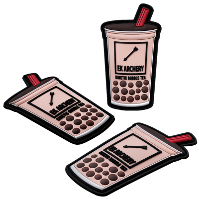 (image for) EK Archery PVC Hook & Loop Patch (Adder, Revo, EK Logo, Bubble Tea)