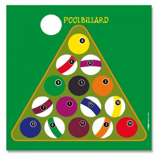 Krüger Archery Fun Target Pool Billards