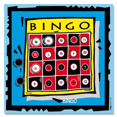 Krüger Bogen Spaßauflage Bingo