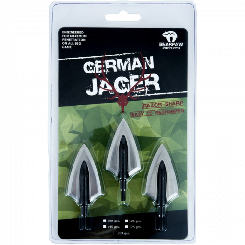 Bearpaw German Jager Broadheads (3er Pack)