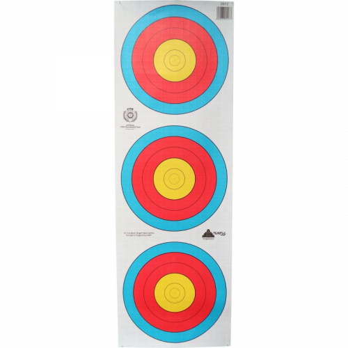 Target Face WA/FITA 3-Spot 40cm (Universal)