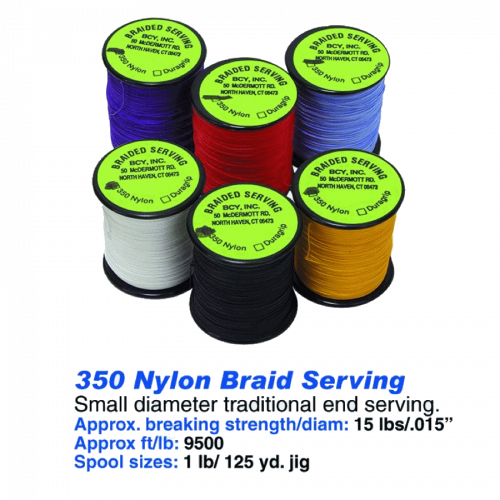 BCY 350 Nylon Wickelgarn (geflochten)