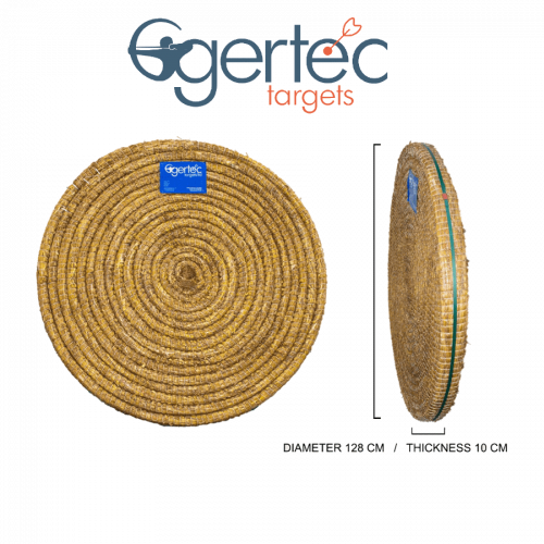 Egertec Strohscheibe 128cm (10cm dick)